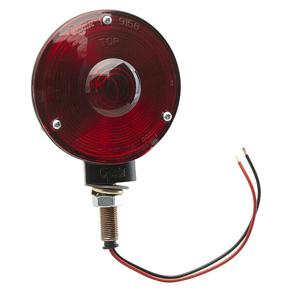 Grote Lamp, Single Face, Red 53052