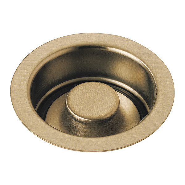 Delta Flange: Brass, Accessory, Kitchen Disposal and Flange Stopper 72030-CZ