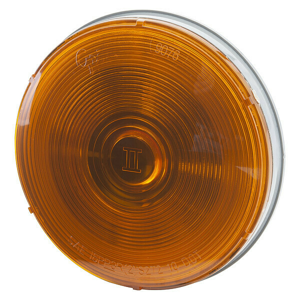 Grote Stop/Tail/Turn Lamp, Yellow, Round 53103