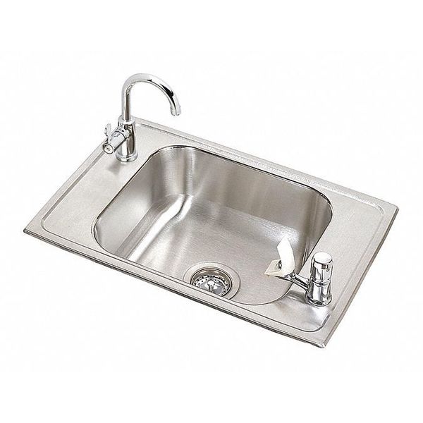 Elkay 17" W x Drop-In, Sink CDKRC2517C