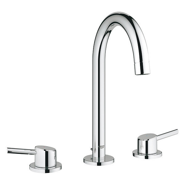Price Pfister Dual Handle Bathroom Faucet, Chrome 2021700A