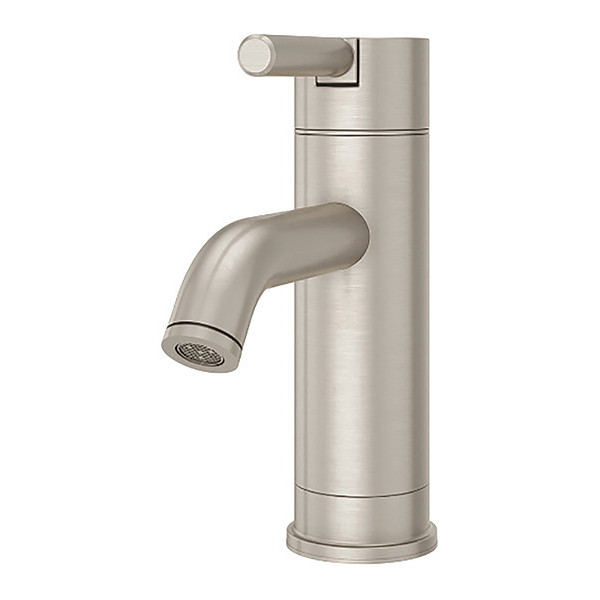 Pfister Single Handle 1  or 3 Hole Bathroom Faucet, Brushed Nickel LG42-NK00