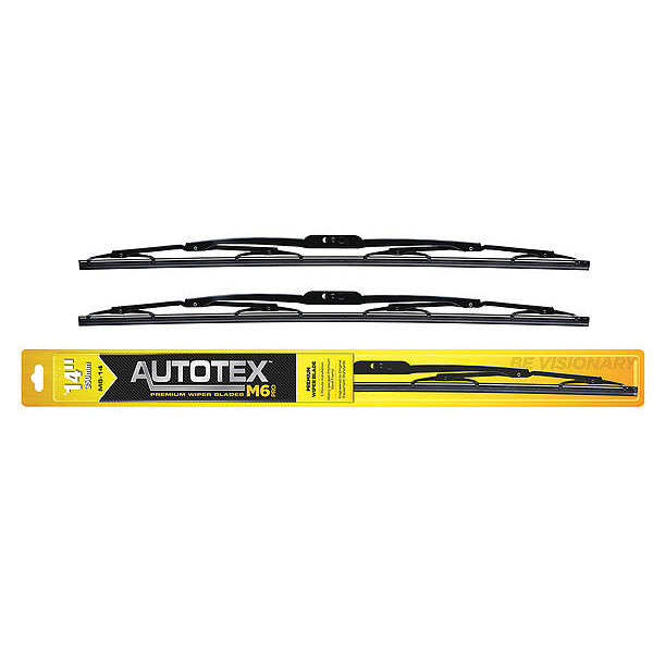 Autotex Wiper Blades, M6 Pro, 20"/20", PK2 M6-2020