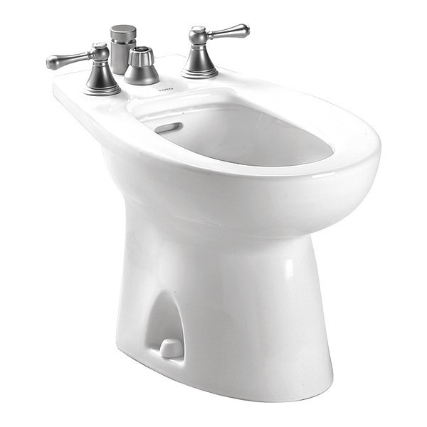 Toto Toilet Bidet, Piedmont, 4-Hole, Cotton Wt BT500B#01