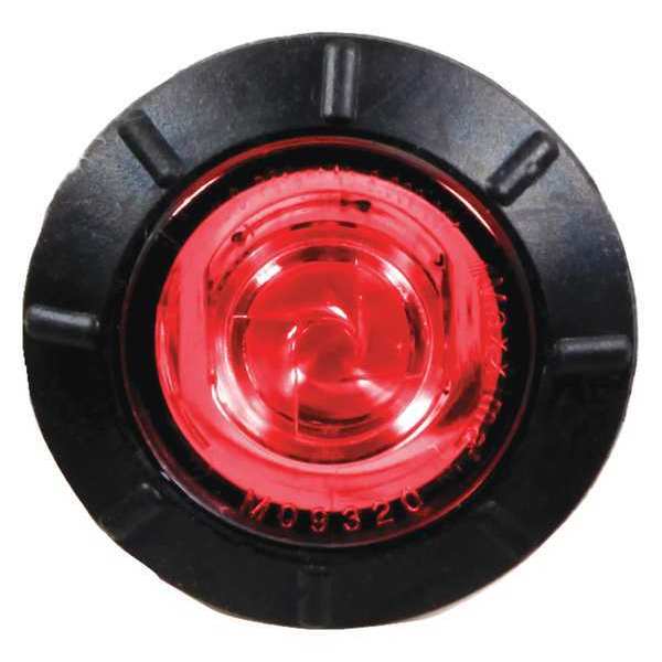 Maxxima Clearance Marker Light, Red/Clear, 2" D M09320RCL