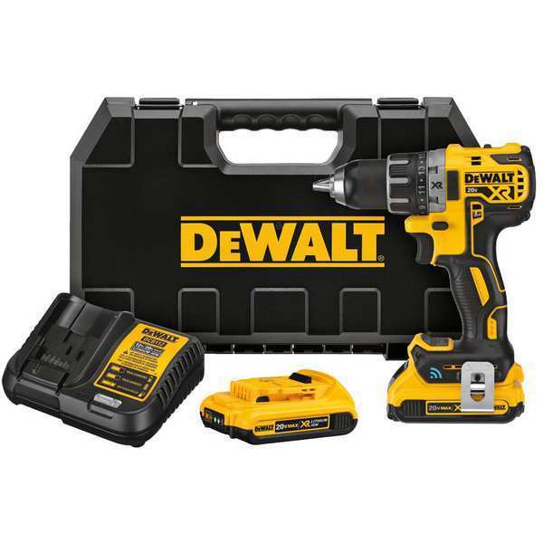 Dewalt 1/2 in, 20V DC Cordless Drill, Battery Included DCD792D2