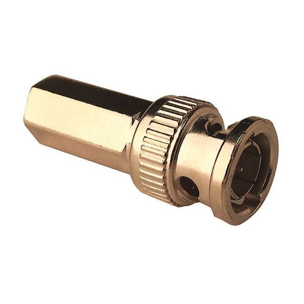 Vitek Coaxial Twist Connector, BNC Male, PK10 VT-BNC-TWST-ML10