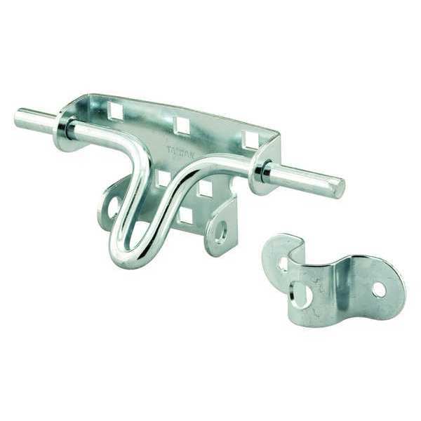 Primeline Tools Steel Slide Bolt Latch, with Keeper and Fasteners (Single Pack) GD 52145
