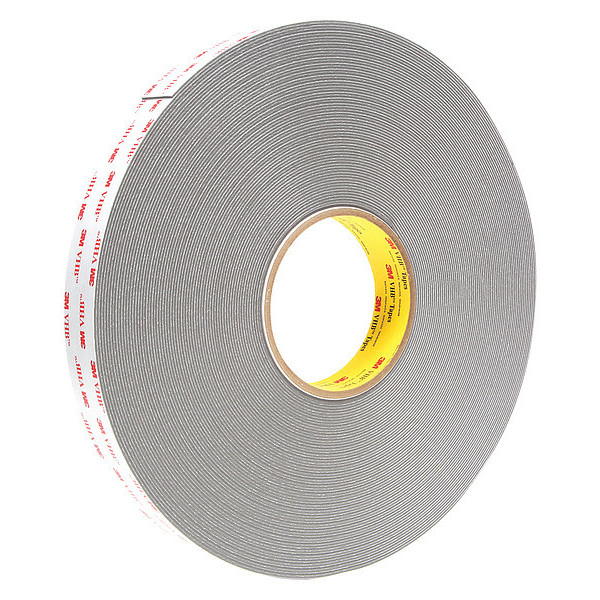 3M Double Sided VHB Tape, Paper, Gray, PK9 4941