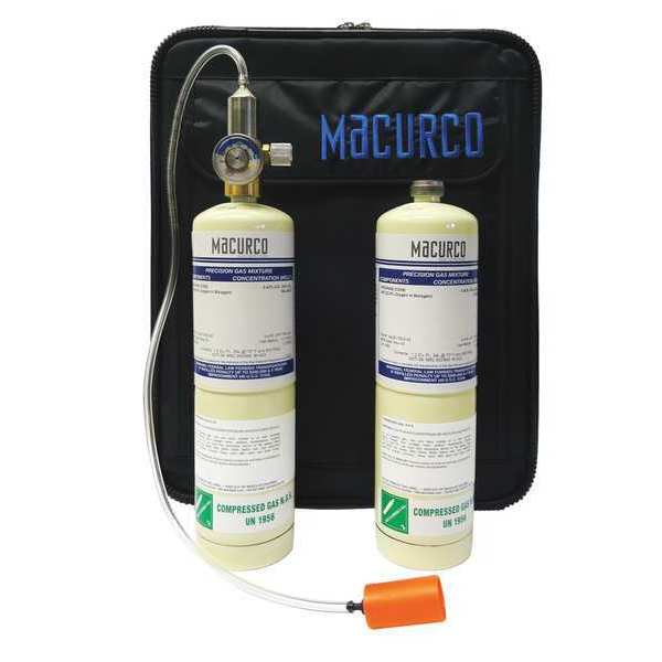 Macurco Calibration Kit, CO Gas Type, 17L CM6-FCK