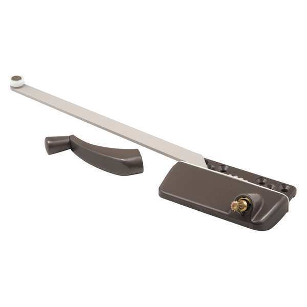 Primeline Tools 9-1/2 in. Single-Arm Left-Hand Casement Operator, Bronze Finish (Single Pack) TH 23020