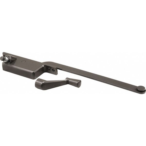 Primeline Tools Casement Operator, 9 in. Square Type, Left Hand, Bronze (Single Pack) MP3517