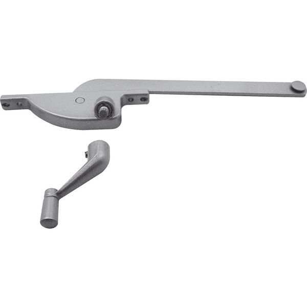 Primeline Tools Casement Operator, 7 in. Teardrop Type, Left Hand, Aluminum (Single Pack) MP3500