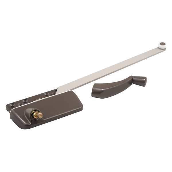 Primeline Tools 9-1/2 in. Single-Arm Right-Hand Casement Operator with Crank Bronze Finish (Single Pack) TH 23023