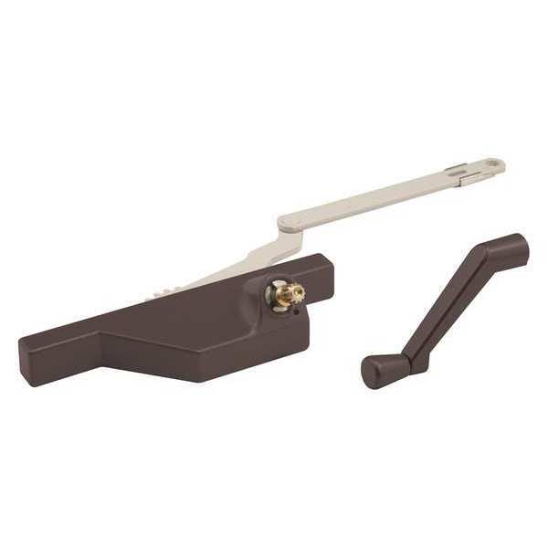 True Hardware Dyad Operator with Stud Bracket, Right Hand, Bronze (Single Pack) TH 23090