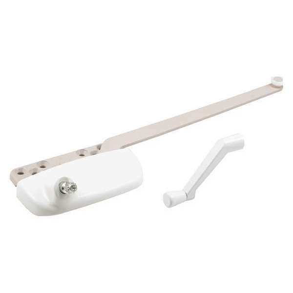 True Hardware Ellipse series Operator by Truth, 9-1/2 in. Single Arm, Right Hand, White Finish (Single Pack) TH 24187