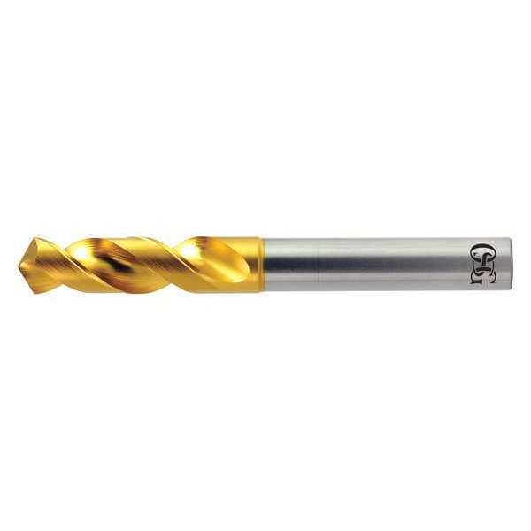 Osg Screw Machine Drill Bit, 1.20 mm Size, 140  Degrees Point Angle, High Speed Steel, TiAlN Finish 6151211