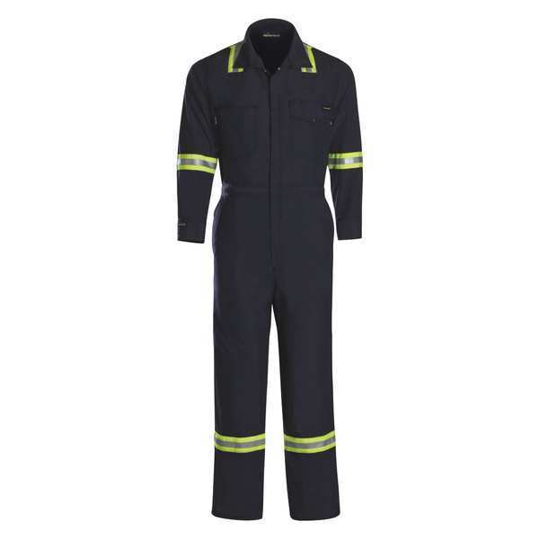 Workrite Fr Vented Industrial Coverall, 46 Regular 1934NB 46 0R
