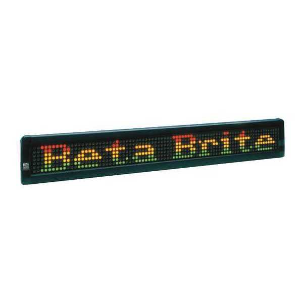 Betabrite LED Message Display Sign, 3-13/16" H 10361211