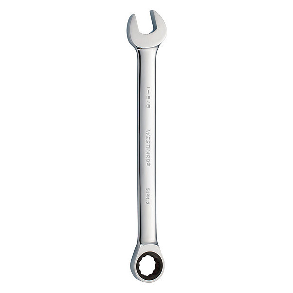Westward Ratcheting Wrench, Combination, SAE, 1-5/8 54PN43