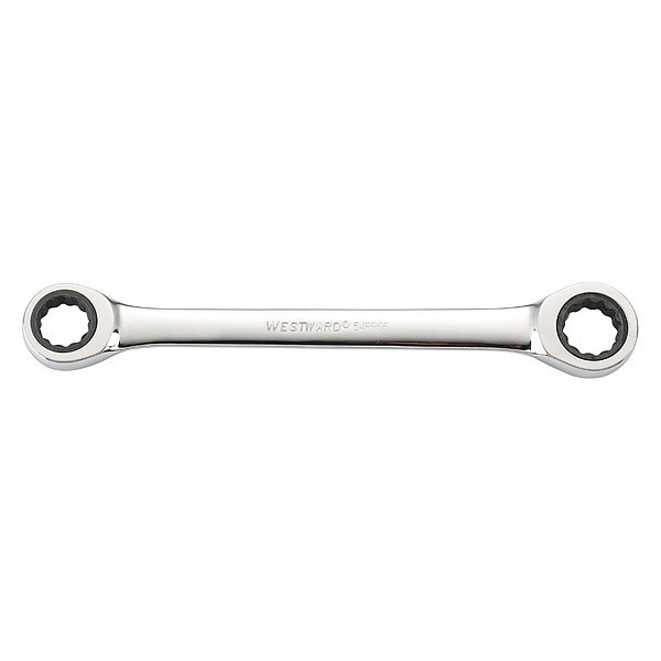 Westward Ratcheting Box End Wrench, 9" L 54PP66