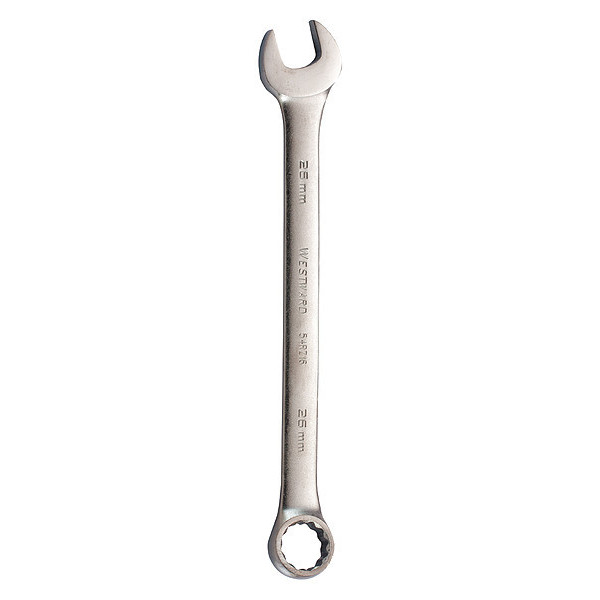 Westward Combination Wrench, 26mm, Metric, Satin 54RZ16