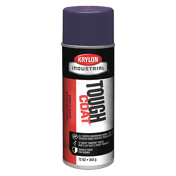 Krylon Industrial Rust Preventative Spray Paint, Blue/Gray, Gloss, 12 oz. A01625007