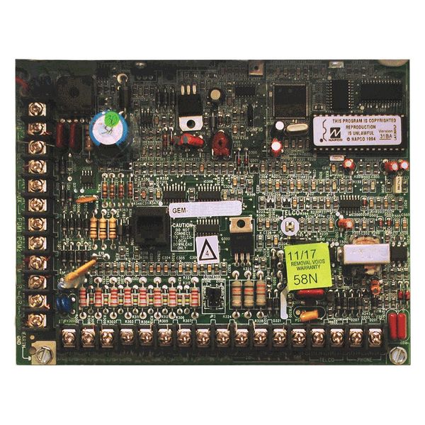 Napco Control Panel Board, Max. Number Zones 96 GEM-P9600EXPCBD