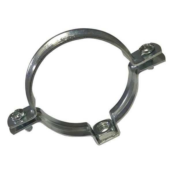 Zoro Select Split Ring, Zinc Plated, 2" Pipe Size SRZ-200