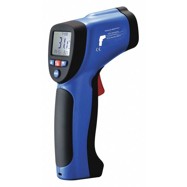 Westward Infrared Thermometer, LCD, -58 Degrees  to 1472 Degrees F, Dual Laser Sighting 54TZ30