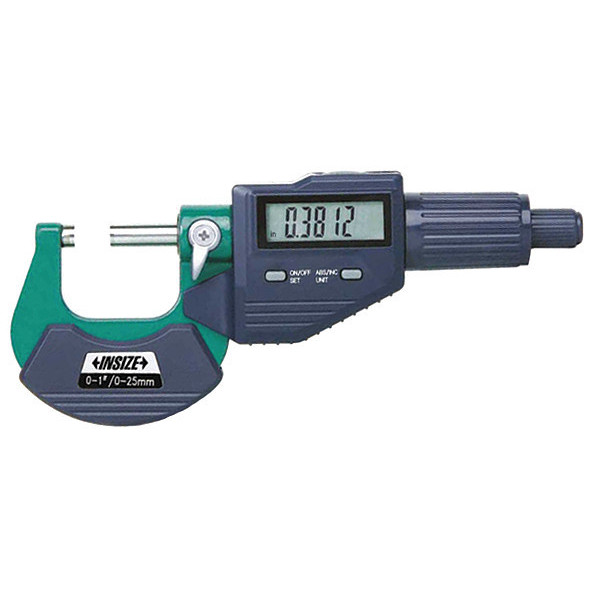Insize Electronic Outside Micrometer, Friction 3109-50E