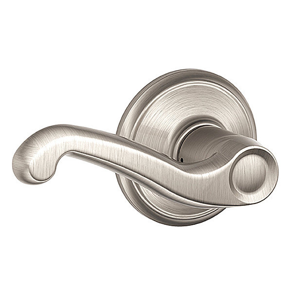 Schlage Residential Lever Lockset, Cylindrical, Flair Style F10 FLA 619