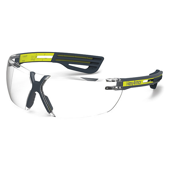 Hexarmor Safety Glasses, Clear Anti-Fog, Chemical-Resistant, Scratch-Resistant 11-24001-02