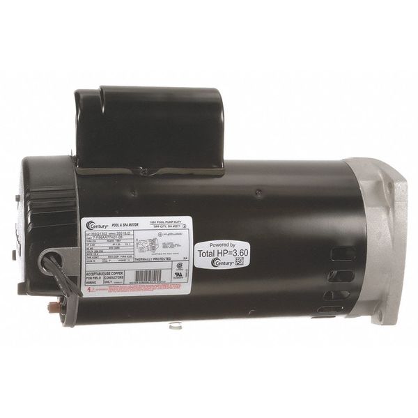 Century Pool Pump Motor, Permanent Split Capacitor, 3 HP, 56Y Frame, 3,450 Nameplate RPM HSQ1302