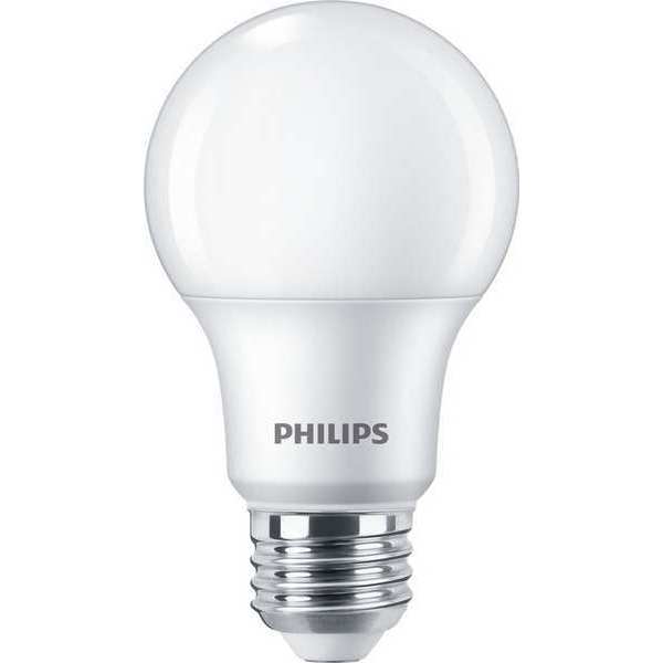 Signify LED Lamp, A19 Bulb Shape, 8.8W, Dimmable 8.8A19/PER/930/P/E26/DIM 6/1FB T20