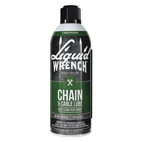 Liquid Wrench ChainWireRope Lube, 11 oz., Aerosol L711