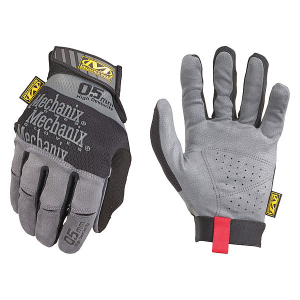 Mechanix Wear Mechanics Gloves, S, Black/Gray, Synthetic Leather ...