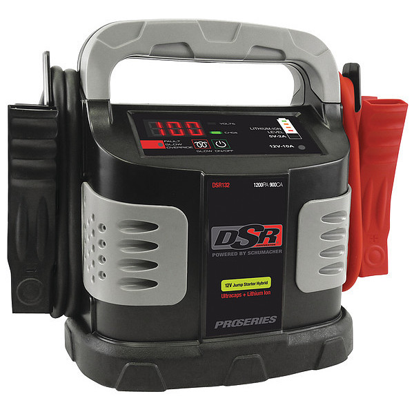 Schumacher Ultracapacitor Jump Starter, Boosting DSR132