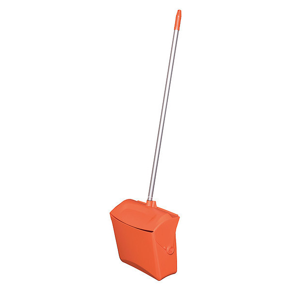 Remco Long Handled Dust Pan, Orange 62517