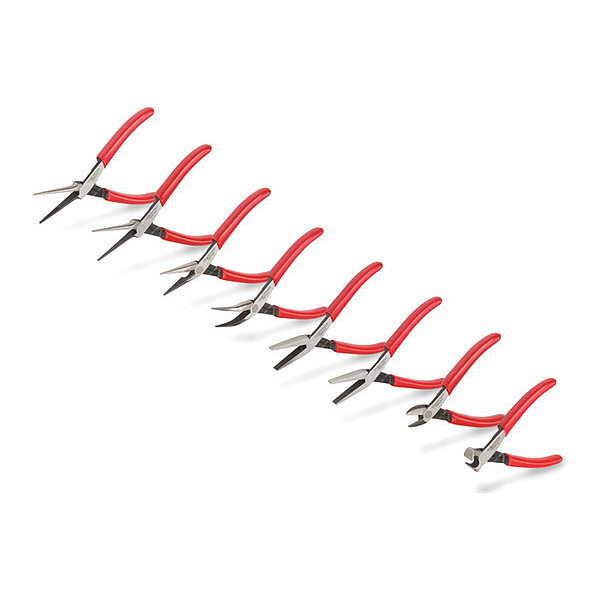 Tekton Mini Pliers Set, 8-Piece (Needle Nose, Long Nose, Flat Nose, Cutting) PMN99908