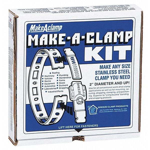 Breeze Make-A-Clamp Mini Kit, 8.5 ft. Bnd, 1 Splc 4000