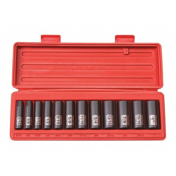 Tekton 3/8" Drive Impact Socket Set, SAE, 12 pcs 47920