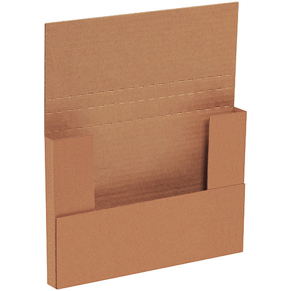 Partners Brand Deluxe Literature Mailers, 9 5/8" x 6 5/8" x 3 1/2", Kraft, 50/Bundle M963BFK