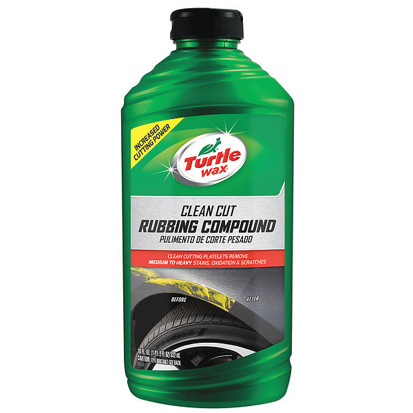 Turtle Wax Rubbing Compound, 18 oz., Plastic Bottle T415