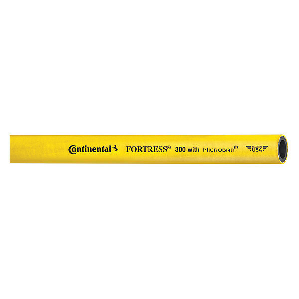 Continental Washdown Hose, 3/4" ID x 50 ft., Yellow FRT075-50-G