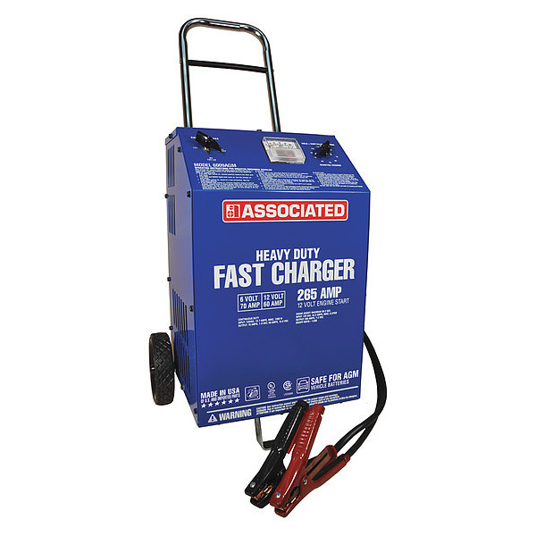 Associated Equipment Battery Charger, Output 70/60A, Automatic 6009AGM