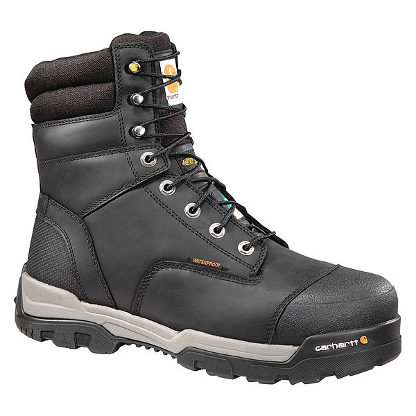 Carhartt 8-Inch Work Boot, W, 12, Black, PR CMR8959 12W