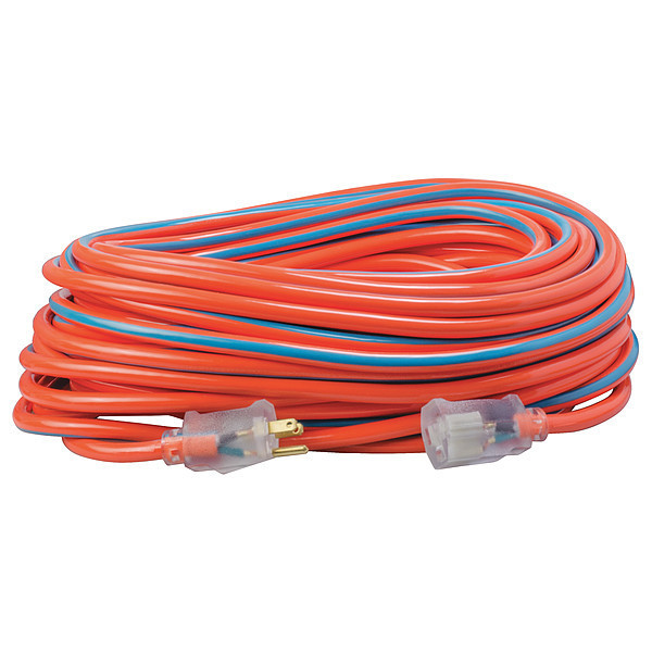 Southwire Extension Cord, 12 AWG, 125VAC, 100 ft. L 2549SW003V