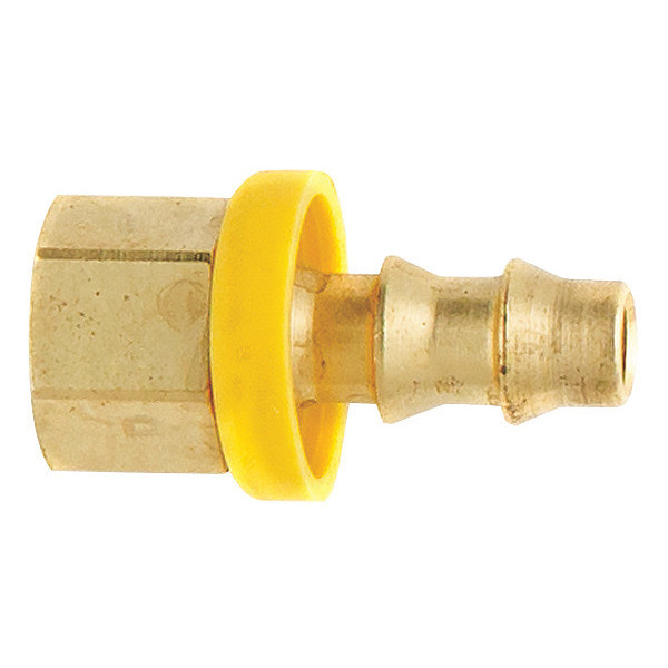 Parker Hydraulic Hose Fitting, Brass, 1/2"-20 32982-5-4B