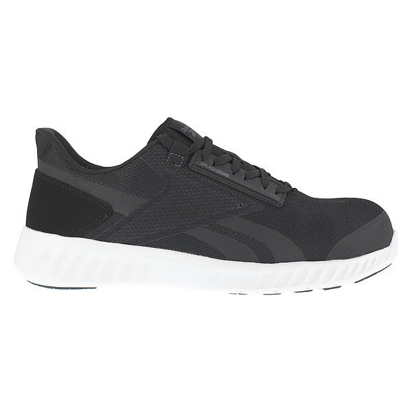 Reebok Athletic Shoe, M, 7 1/2, Black, PR RB423